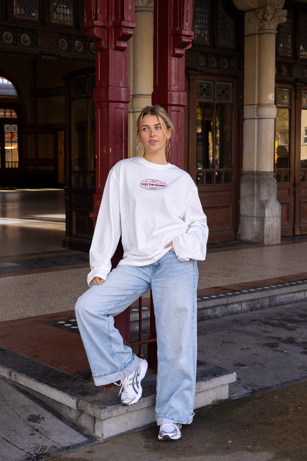 Worldwide Longsleeve White