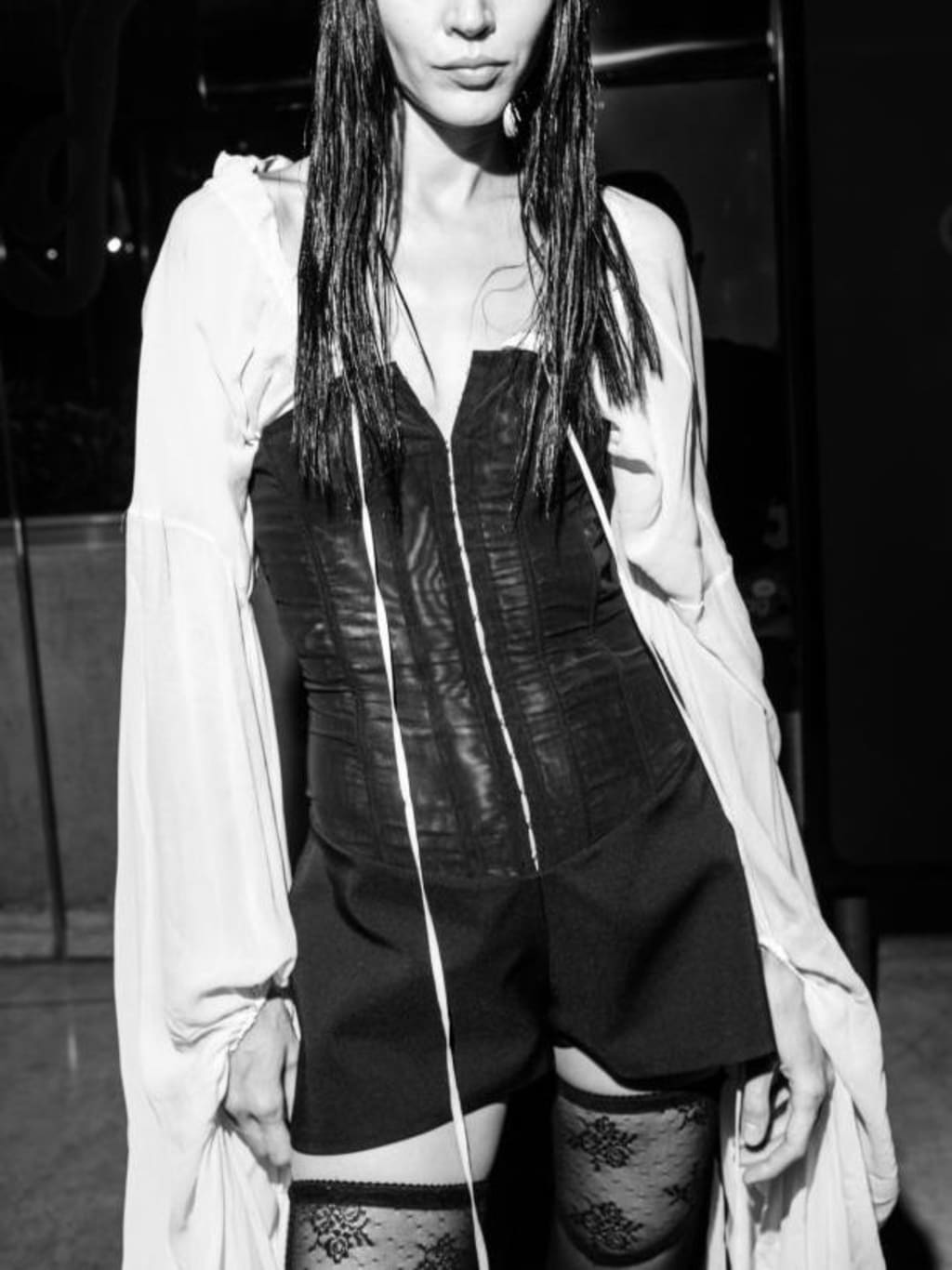 Dark Strapless Corset